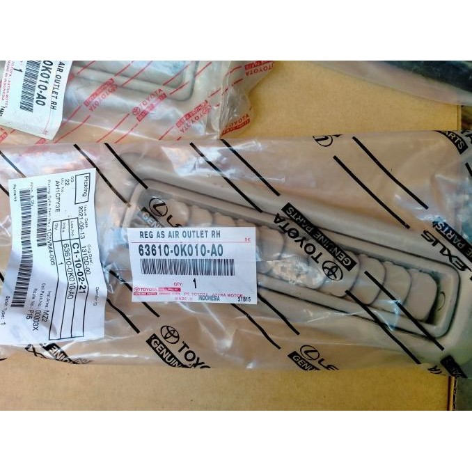 Grill Kisi Kisi Ac Innova 2004 2005 2006 2007 2008 2009 2010 2011 Ori Termurah