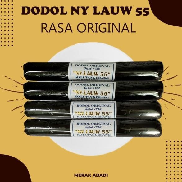 

Dodol Ny Lauw 55 Halal Tangerang Raa 1 G