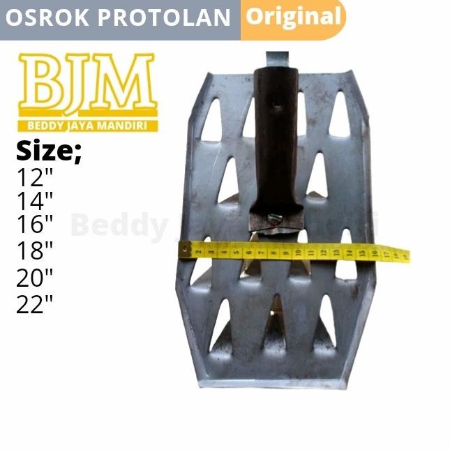 

Terlaris Osrok Alat Matun Padi 12,14,16,18,20,22Cm Pembersih Gulma Sawah Plat Besi Tebal Free Baut