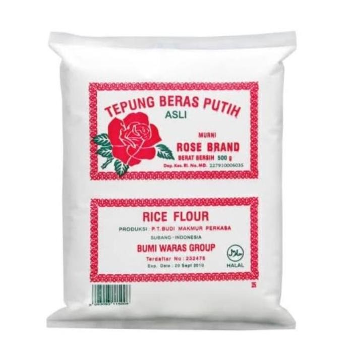 

Terlaris Tepung Beras Rose Brand 500 Gram