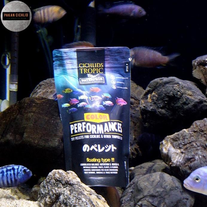Terlaris [Pakan Cichlid] Pelet Ikan Waterpros Pump Performance 75 Gram