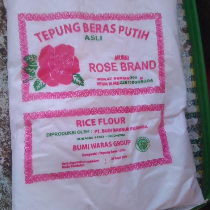 

Terlaris Tepung Beras Ros Brand 200G
