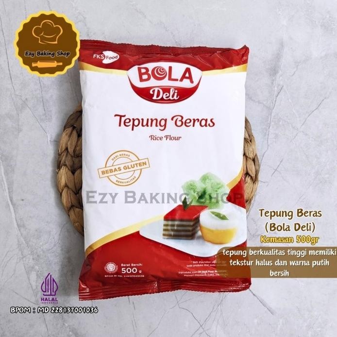 

Terlaris Tepung Beras Bola Deli 500Gr