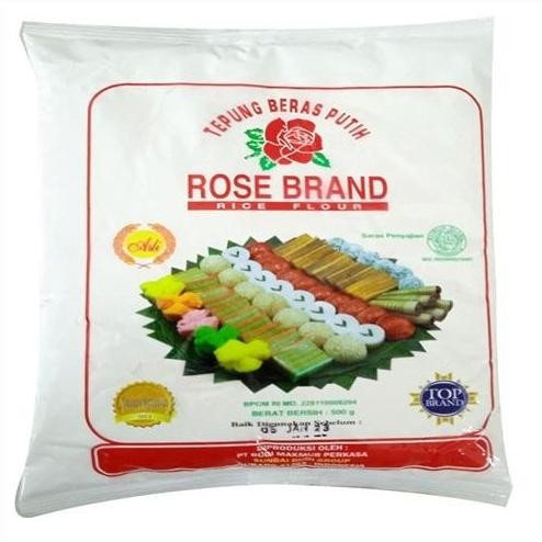 

Terlaris S05109 Tepung Beras Rose Brand 500Gr