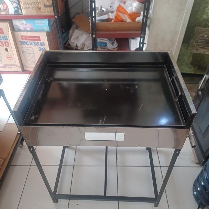 

Terlaris Kompor Gas Roti Jhon /Roti Bakar/Souffle Panceke Maker Martabak Telor 40X60 Dll