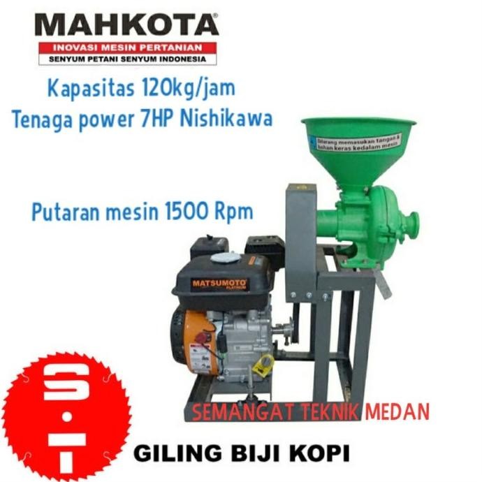 

Terlaris Mgm-150G Mesin Giling Kopi Beras Tepung Coffee Grinder Mahkota Mgm 150