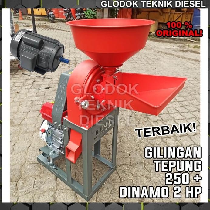 

Terlaris Mesin Gilingan Tepung Disk Mill / Penepung Giling Biji-Bijian Beras