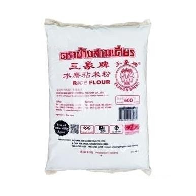 

Terlaris Tepung Beras Thailand Erawan Rice Flour Erawan Brand Cap Gajah 600Gr