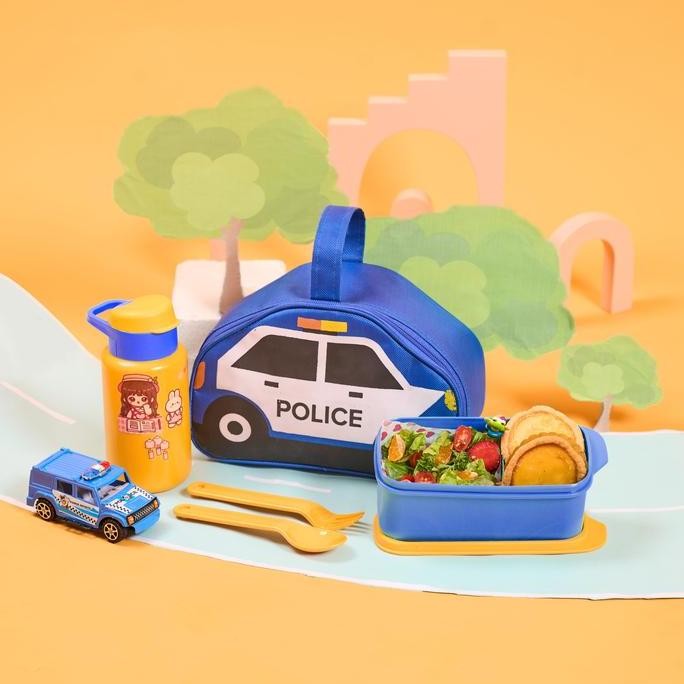 

[Bts] Moderno Police Set Of 4 Pcs (Back To School) Asli