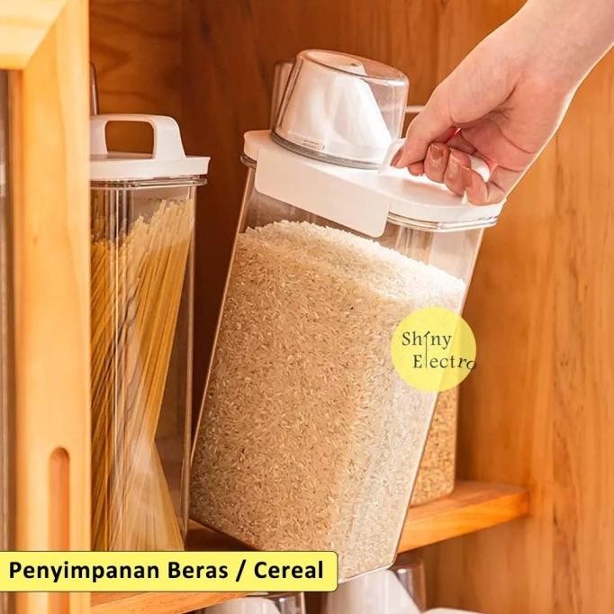 

Terlaris Tempat Penyimpanan Cereal / Beras / Kacang / Tepung / Bubuk Premium