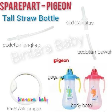 Terlaris Original Sedotan Pigeon Tall Straw / Pigeon Straw Replacement SALE