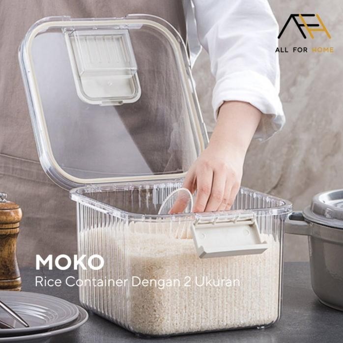 

Terlaris Af1 Afh Moko - Kotak Tempat Penyimpanan Beras / Wadah Beras Tepung