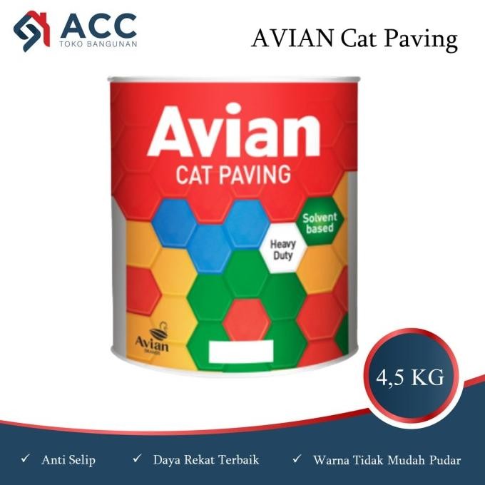 Avian Cat Paving - Cat Avian Paving - Avian Cat Lapangan Ukuran 5kg CS