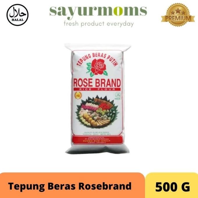 

Terlaris Tepung Beras Rosebrand 500Gr