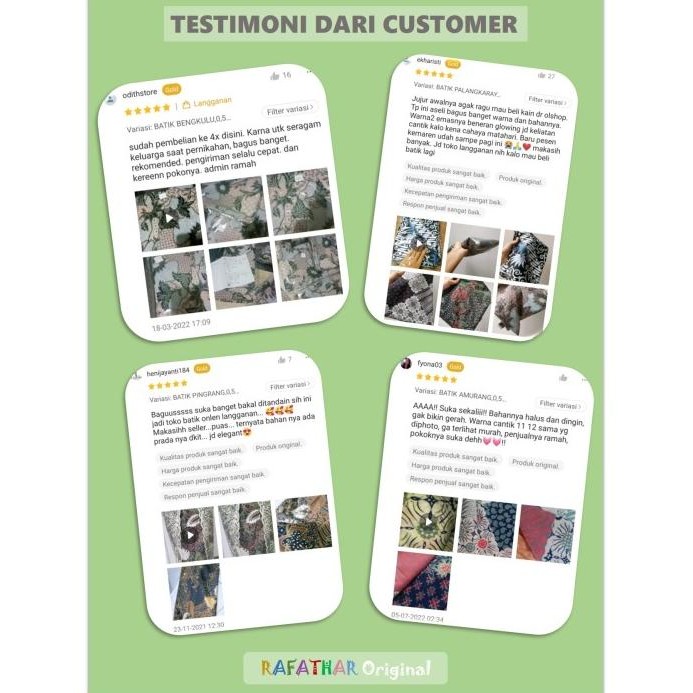 Kain Batik Meteran Kain Batik Premium Bahan Kain Batik Kain Meteran Termurah