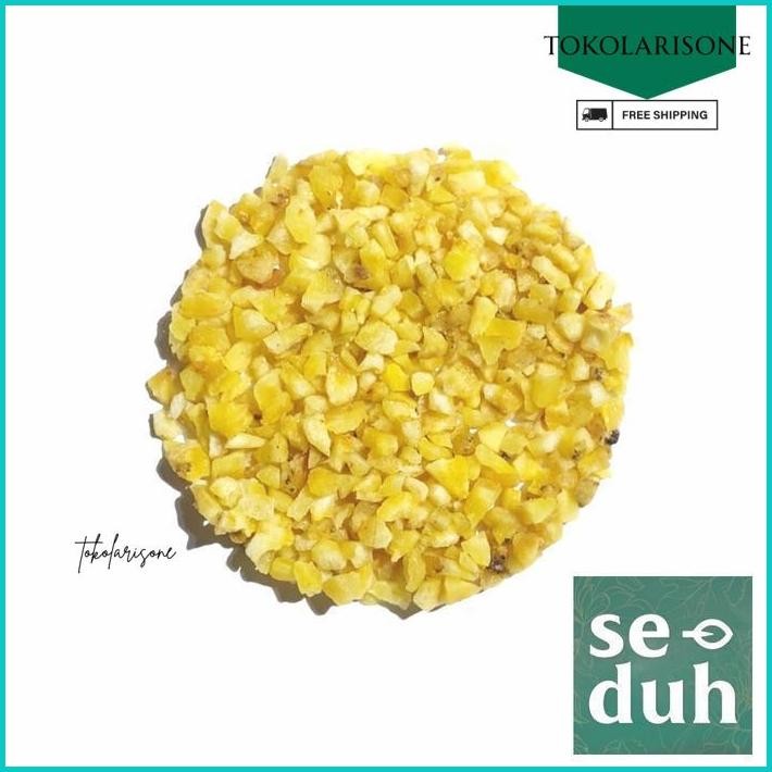 

BUAH PISANG KERING DADU / FREEZE DRIED BANANA FRUIT DICE 50 GRAM