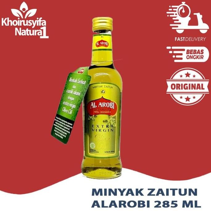 

EXP LAMA MINYAK ZAITUN AL AROBI 285 ML EXTRA VIRGIN OLIVE OIL