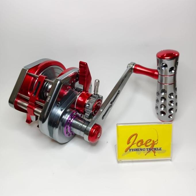 SALE WIKI MASTER VIP3000H TURBO KNOB JIGGING MASTER OVERHEAD + DOCKING REEL