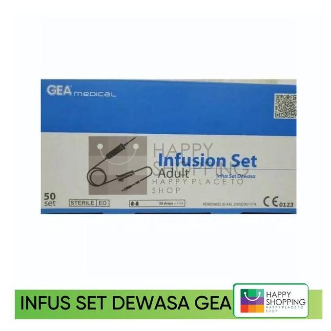 baru infus set gea / set infus gea makro per box