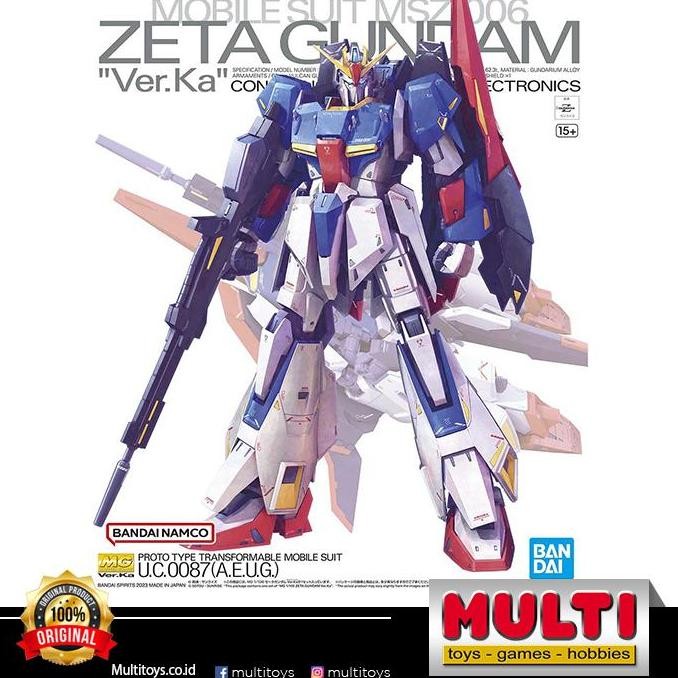 GUNDAM MG 1/100 ZETA VER KA 64015