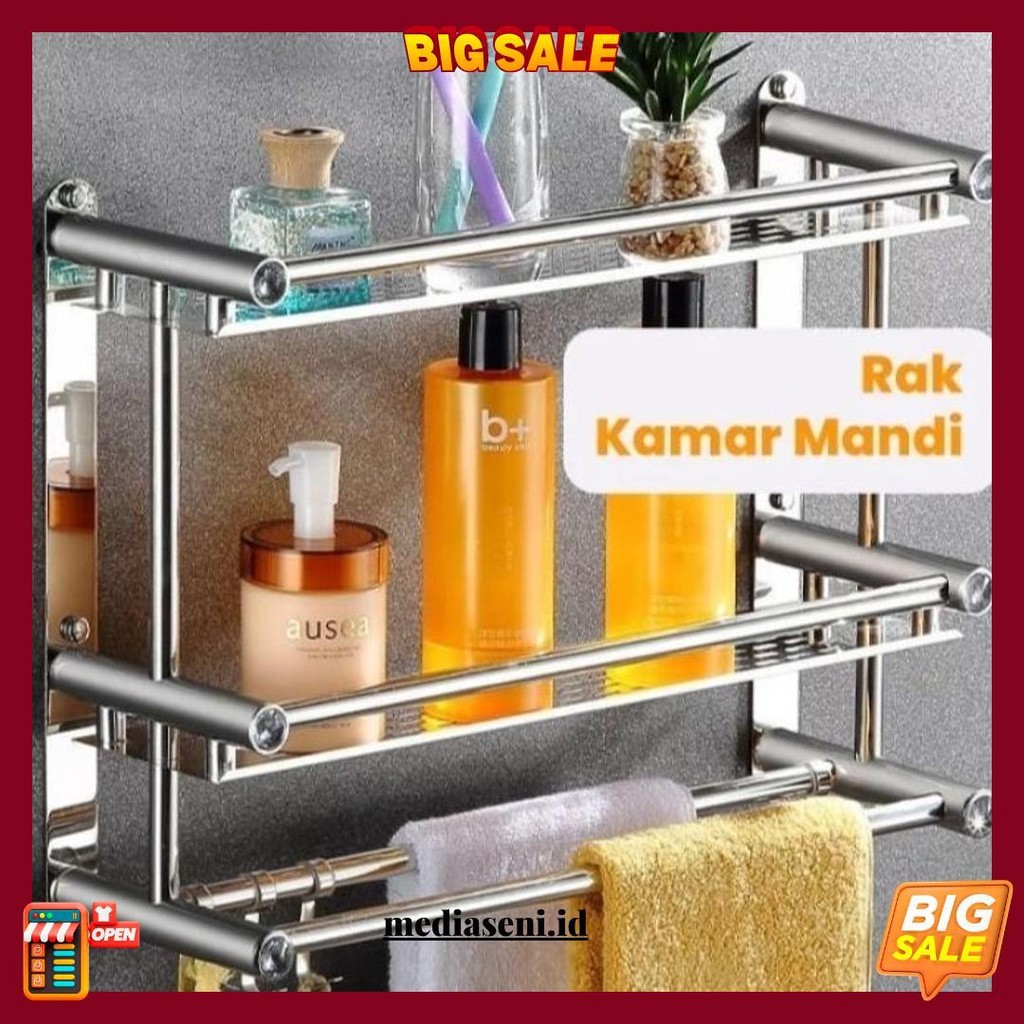 Instant  Denpasar Rak Kamar Mandi Stainless Kuat Terlaris