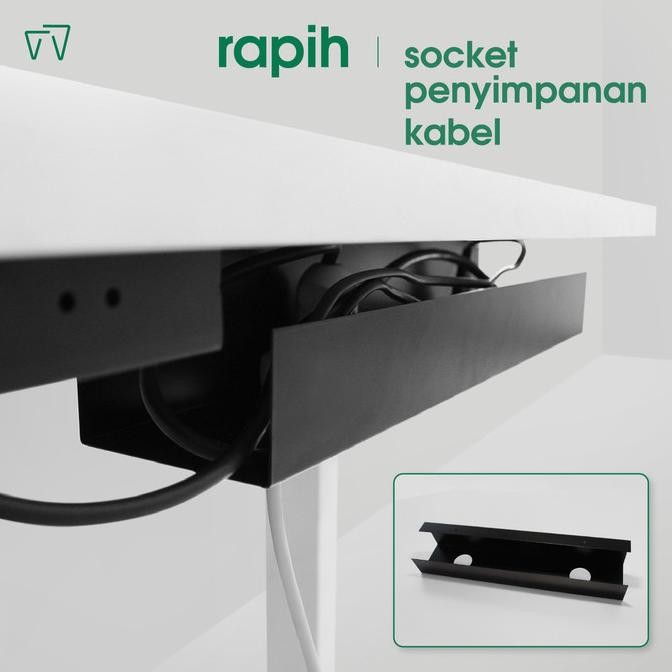 

TERBARU - Socket Penyimpanan Kabel Cable Management Tray KANATA+