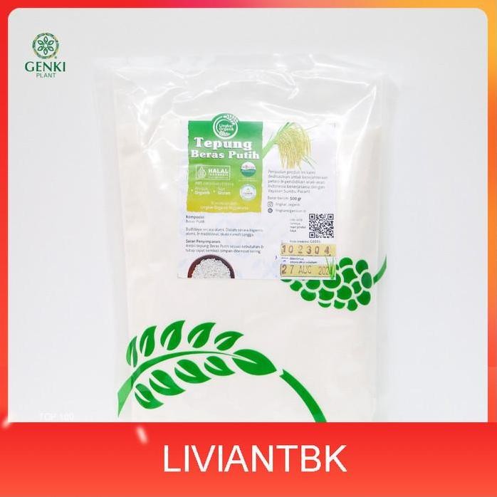 

Terlaris Lt Tepung Beras Putih Lingkar Organik - 500 G