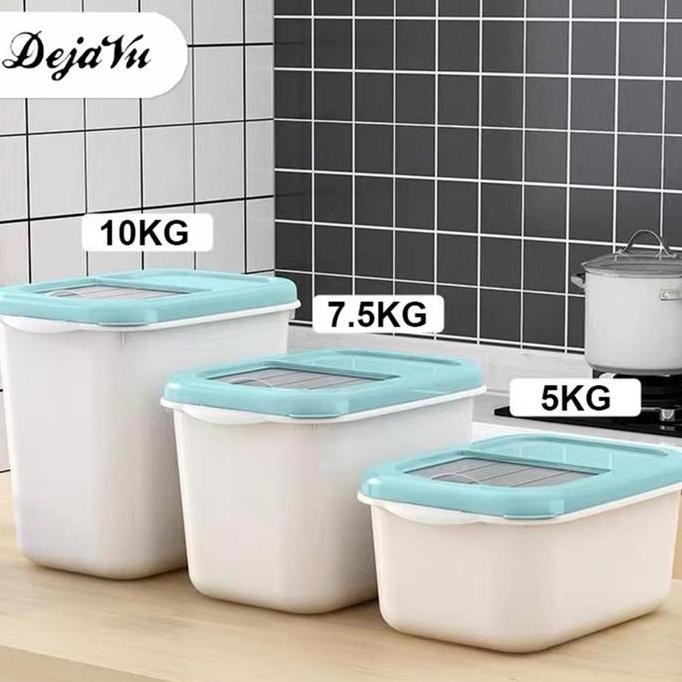 

Terlaris Boom Dejavu Dispenser Beras/Tempat Beras Serbaguna Tempat Wadah Penyimpanan Makanan/Beras Beras/Rice Bucket/Biji-Bijian/Tepung Hsb148