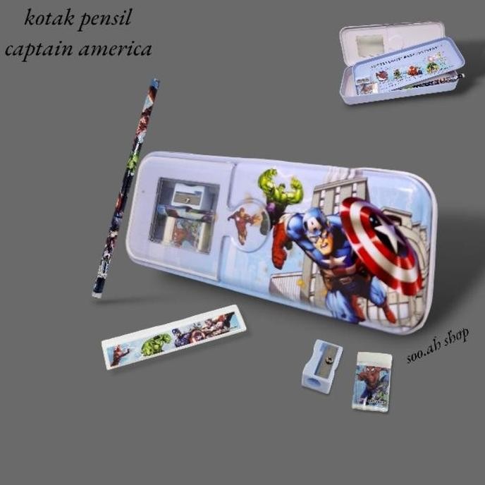

ASB KOTAK PENSIL 2 TINGKAT BAHAN KALENG KARAKTER MELODY LUCU,EXTRA PACKING BUBBLE
