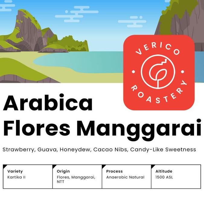 

ready stock Arabica Flores Manggarai Anaerobic Natural | VeriCo Roastery | Biji Kopi Specialty