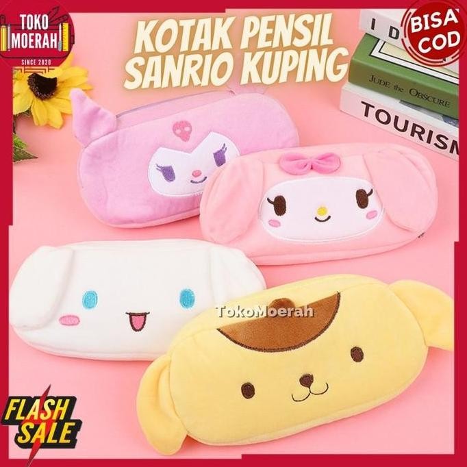 

ASB KOTAK PENSIL SANRIO KUPING V1 TEMPAT PENSIL KAIN SANRIO KUROMI PURIN