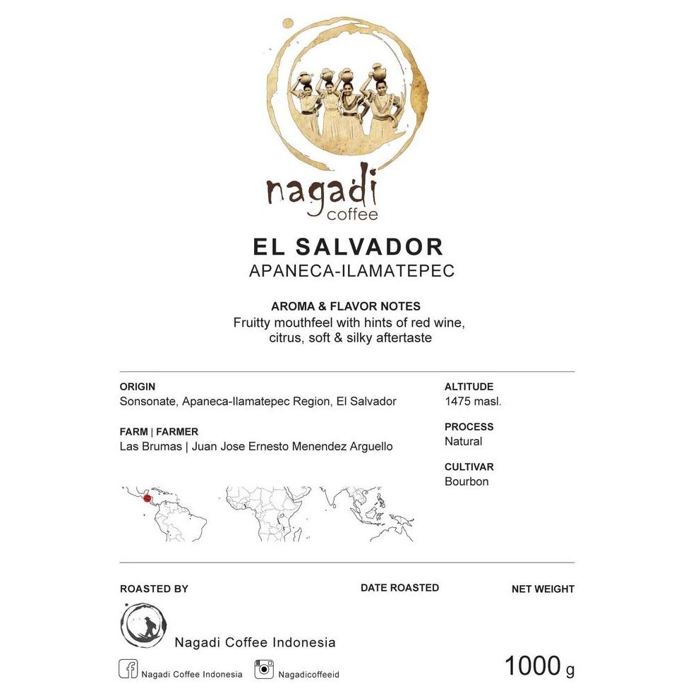 

ready stock Coffee Bean / Biji Kopi El Salvador Las Brumas