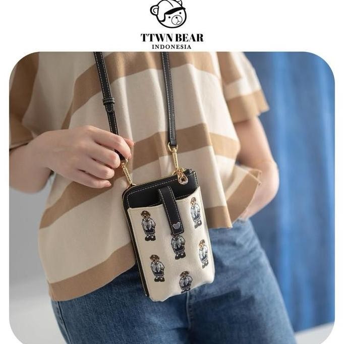 TTWNBear Tas Kulit Selempang HP Phone Bag Wanita Original TT2499 - TT2470 - TT2470BR - TT2470C - TT2