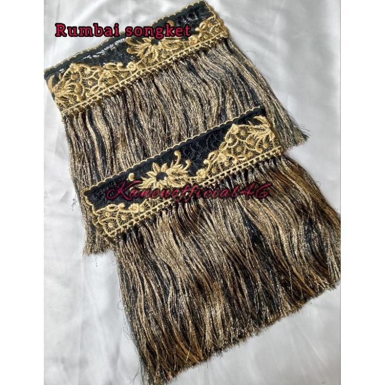 RENDA RUMBAI BORDIR SONGKET PALEMBANG TENUN BATAK ULOS