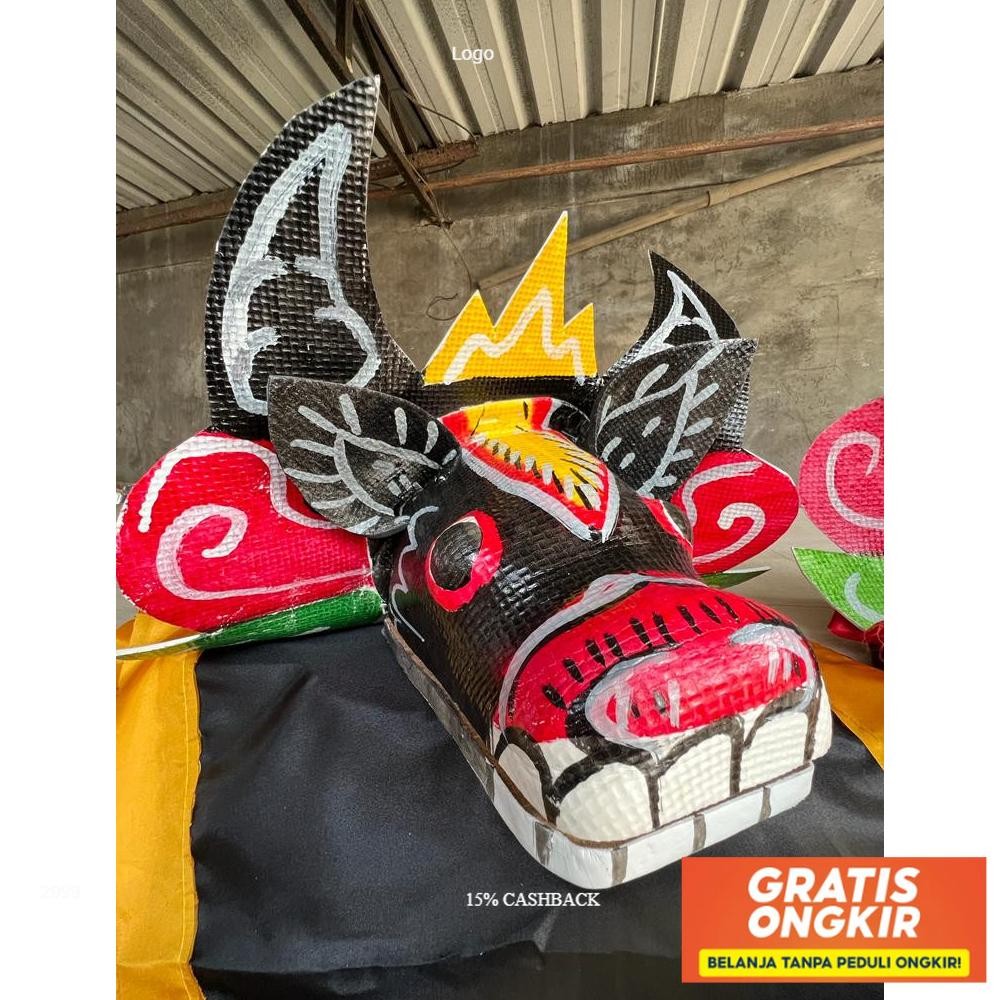 [Cod ] Barongan Anak/Bantengan/Barongan Bantengan/Bantengan Anak Dari Sponsboon Cod