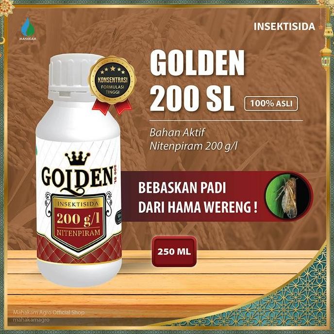 

Terlaris Mahakam Golden 200 Sl Insektisida Pestisida Pembasmi Hama Tanaman Padi 250 Ml