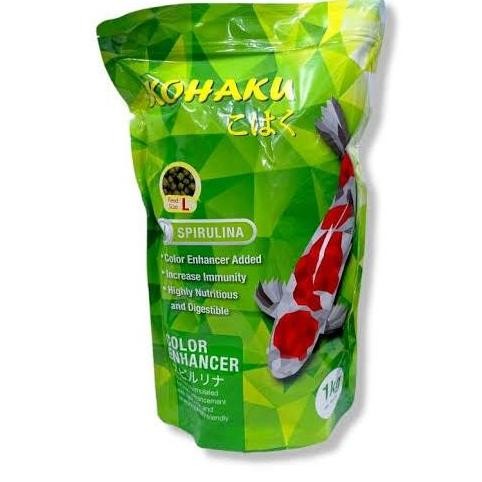Terlaris Pelet Ikan Kohaku Spirulina Untuk Ikan Koi 1 Kg