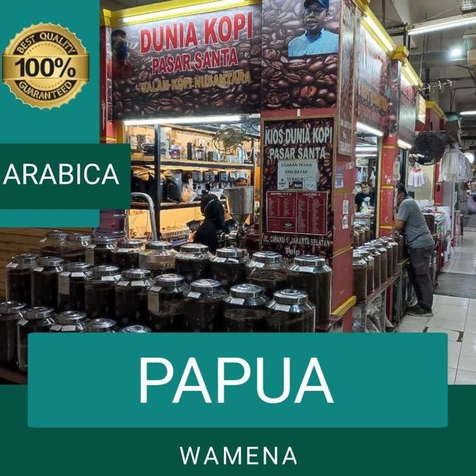 

ready stock Kopi Arabika Papua Wamena 500 gr