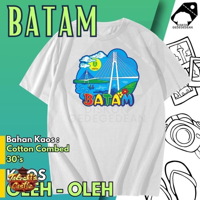 Kaos Murah Diskongedegedean Kaos Souvenir Batam Baju Tshirt Oleh Oleh Indonesia Dewasa Anak Varian 1