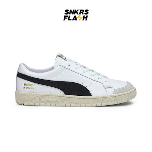 PUMA Ralph Sampson 70 Low Archive White Black Sepatu Sneakers Pria - 37496701 - Size 44