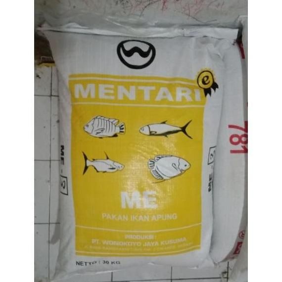 Terlaris Pakan Ikan Pelet Apung Nila,Bawal,Lele, Bandeng 30 Kg