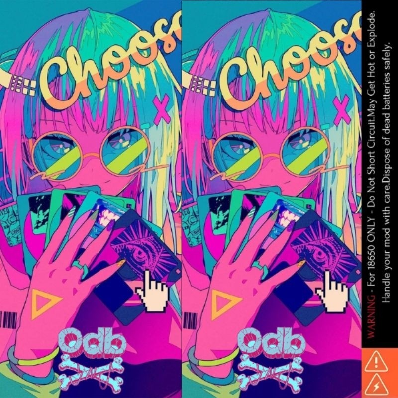 

Get2pcs Jaka Stiker Wrap Baterai 18650 Odbest Anime Colorful Art Untuk Melindungxi Dan Mempercantik Battery Odb 56 Garskin Casing Motif Bisa Custom Bayar Ditempat