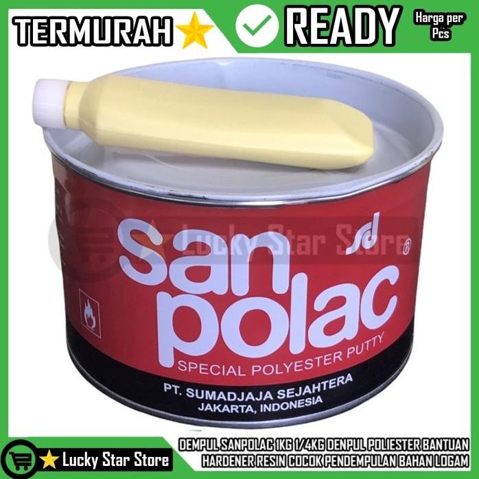 

Terlaris Besi Mobil Plastik Dempul Sanpolac 1Kg Dempol Pelastik Sand Polak Kayu Motor Wall Putty Tembok Plamir Pelamir Asbes Gypsum Bata Dinding Plamur Pelamur Bubuk Tepung Pelapis Plapis Lapisan Cat Cet Tambal Penutup Dik Tutup Celah Lubang