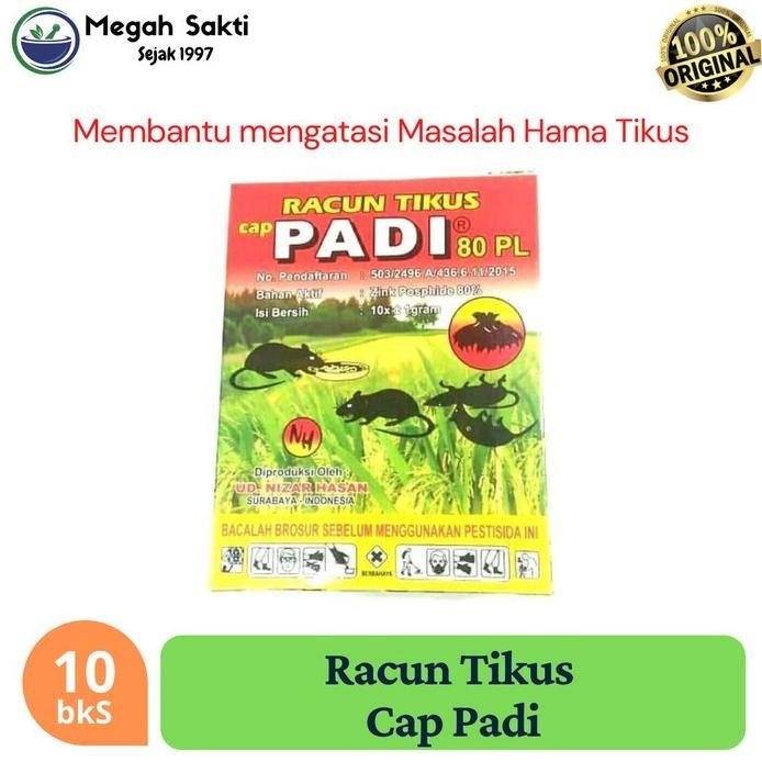 

Terlaris Racun Tikus Cap Padi