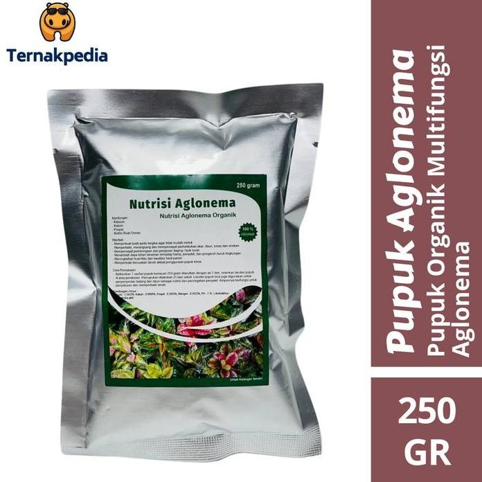

Terlaris Pupuk Aglonema 250 Gram - Pupuk Organik Multifungsi Aglonema