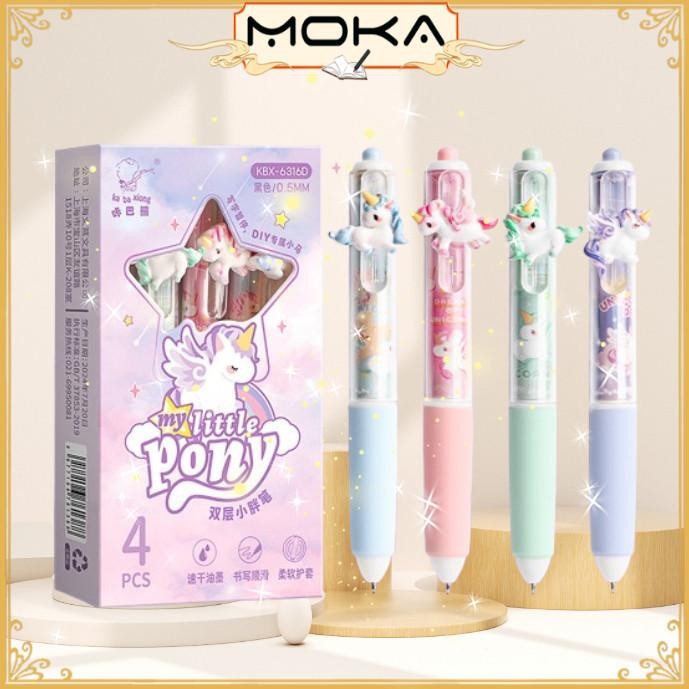 

NEW PRODUCT MOKA PULPEN GEL MEKANIK DUA LAYER PEN MOTIF MY LITTLE PONY 3D AESTTHETIC COLOR TINTA HITAM MKP158 SIENNAOUTLET487