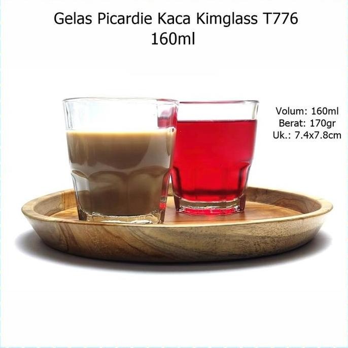 ~~~] Gelas Kaca Kecil Sloki Shot Kedaung T776 Saji Kopi Latte Espresso Cafe
