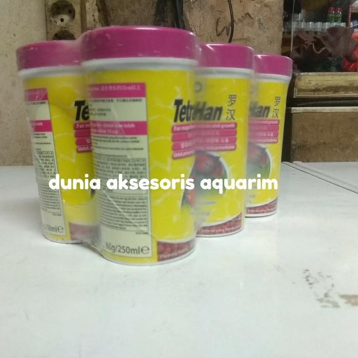Terlaris Pakan Pelet Ikan Louhan Lohan Tetra Louhan 86Gr Makanan Ikan Lohan