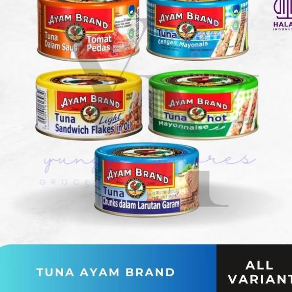 

Ayam Brand Tuna Andwich Flae In Oil Chili Tomato Chun In Ne Hot Mayonnaie 160 Gram