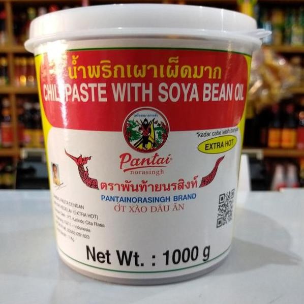 

Pantai Noraingh Chili Pate With Oya Bean Oil 1Gr